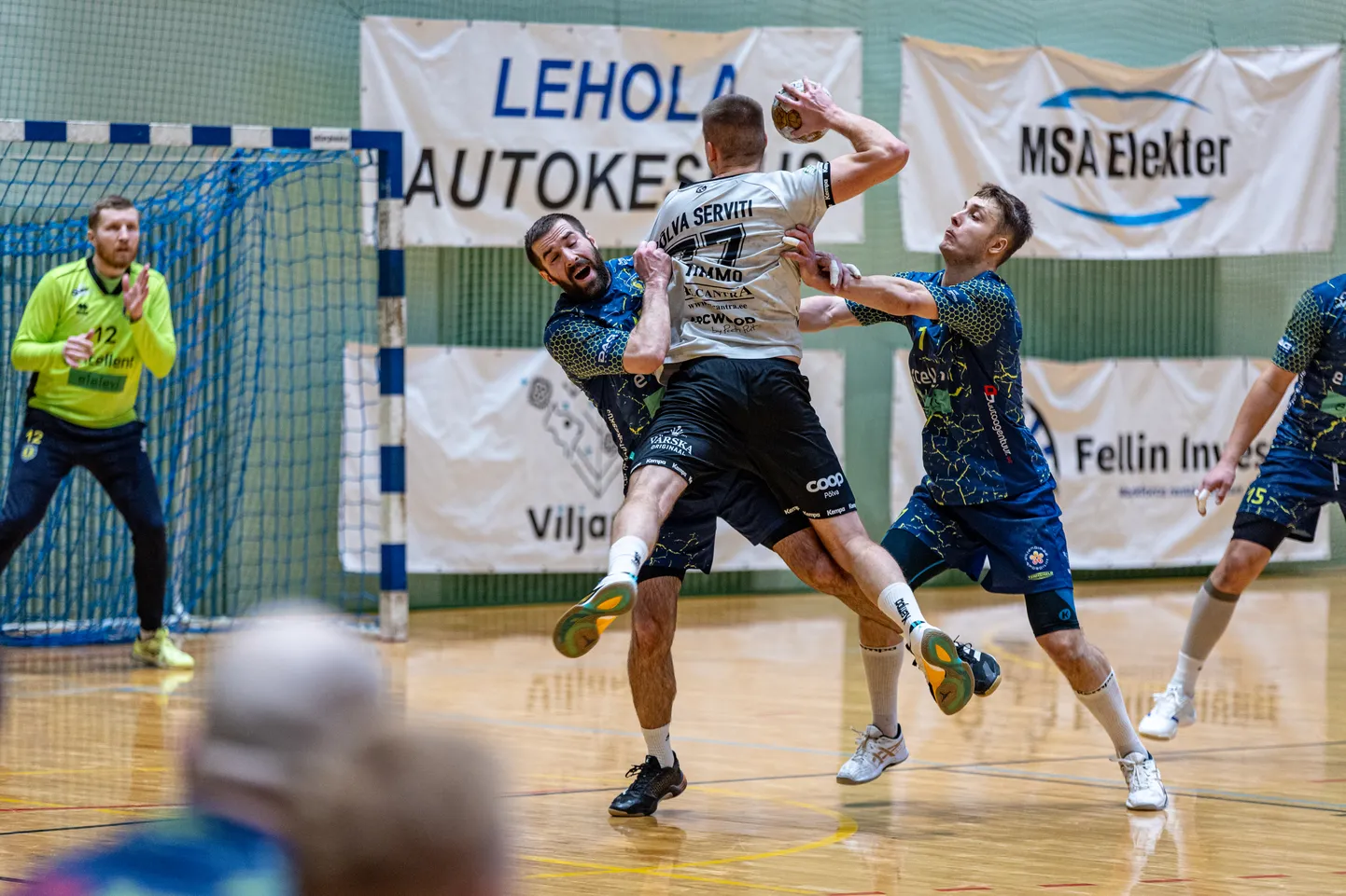 Viljandi saal oli tunnistajaks tõelisele heitlusele.