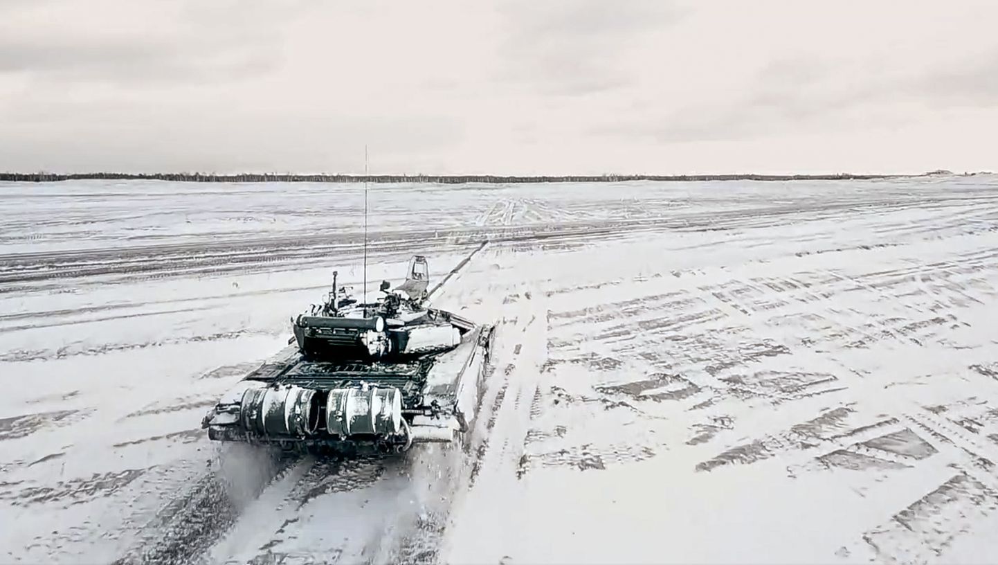 Krievijas un Baltkrievijas militārās mācības Baltkrievijā. 2.februāris, 2022