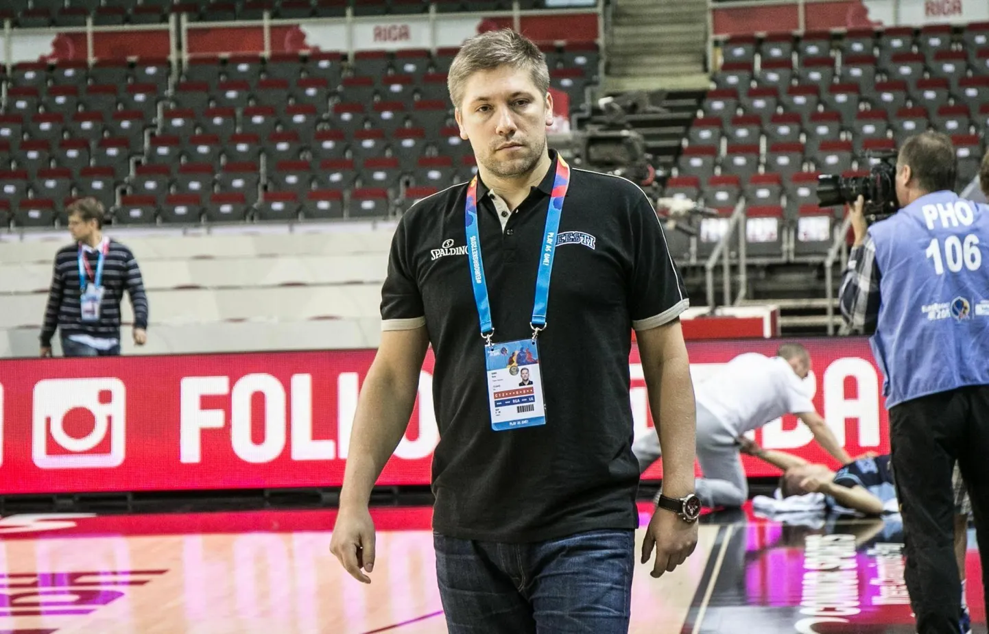 FIBA Euroopa juhatuse liige, endine Eesti Korvpalliliidu peasekretär Keio Kuhi.