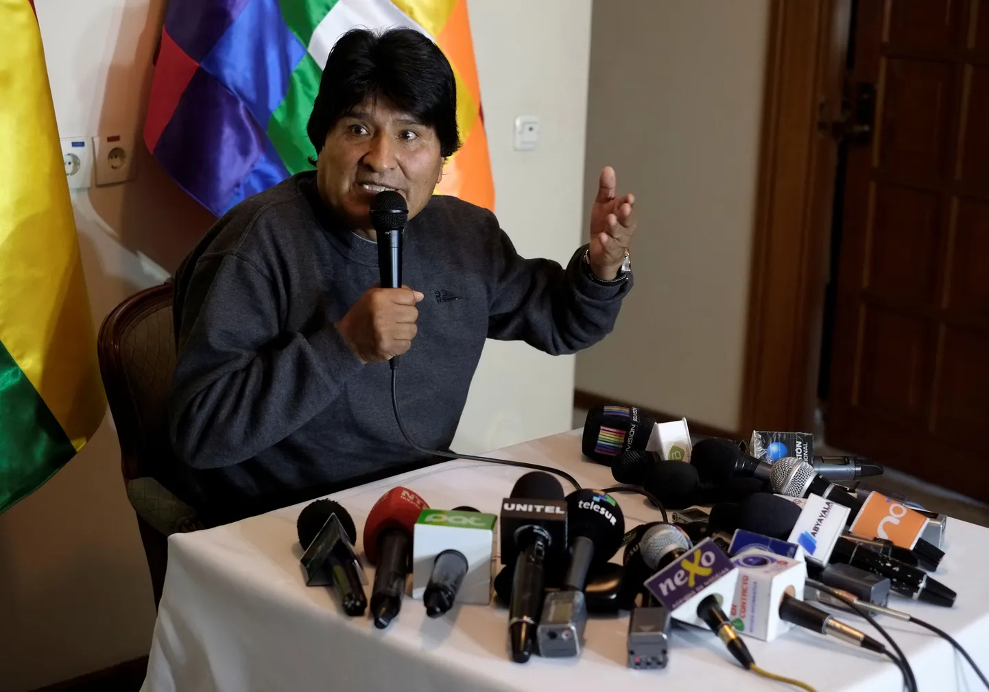 Boliivia president Evo Morales