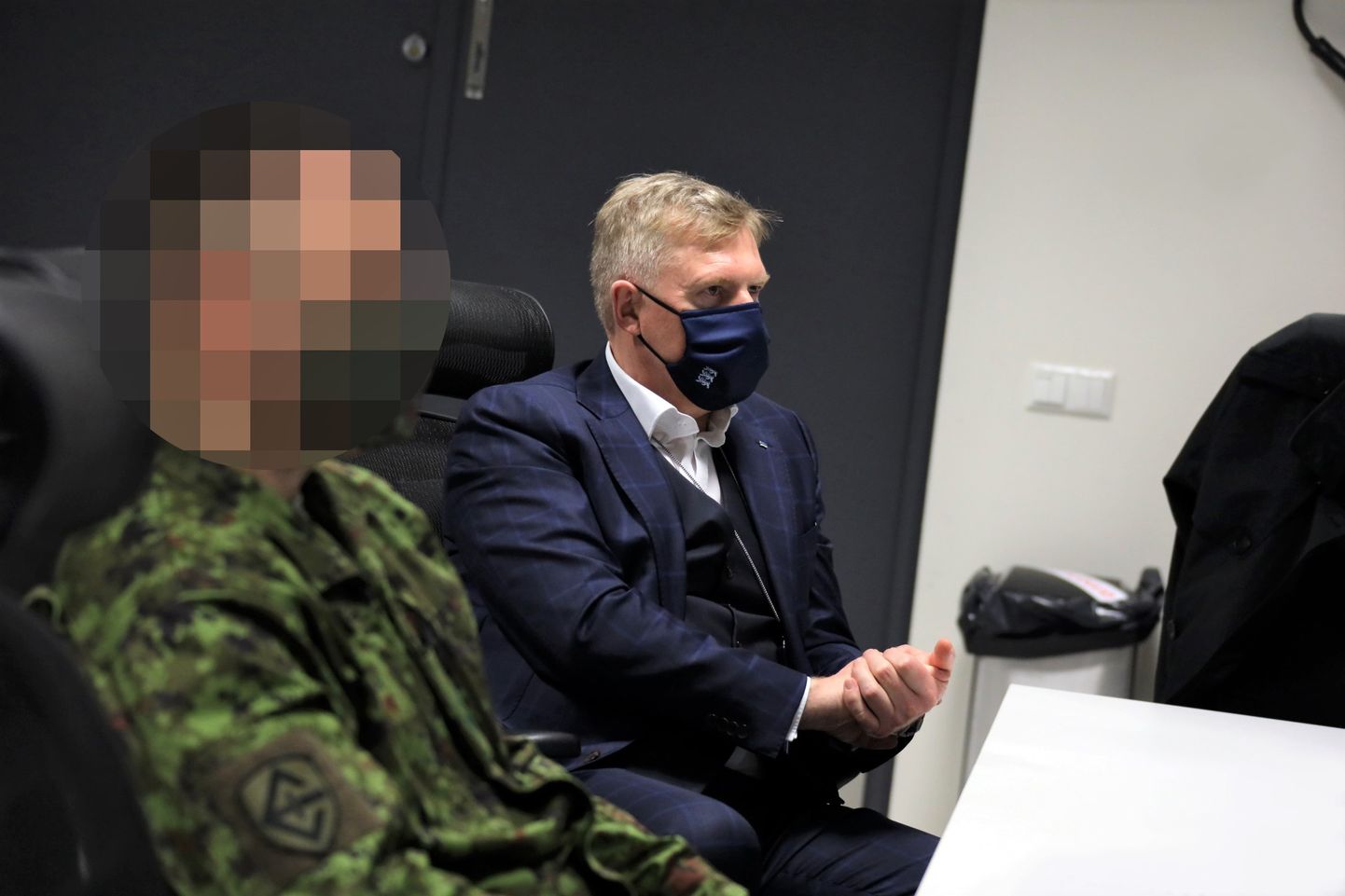 Erioperatsioonide väejuhatust külastanud kaitseminister Kalle Laanet sai ülevaate Eesti erioperatsioonide võimest.