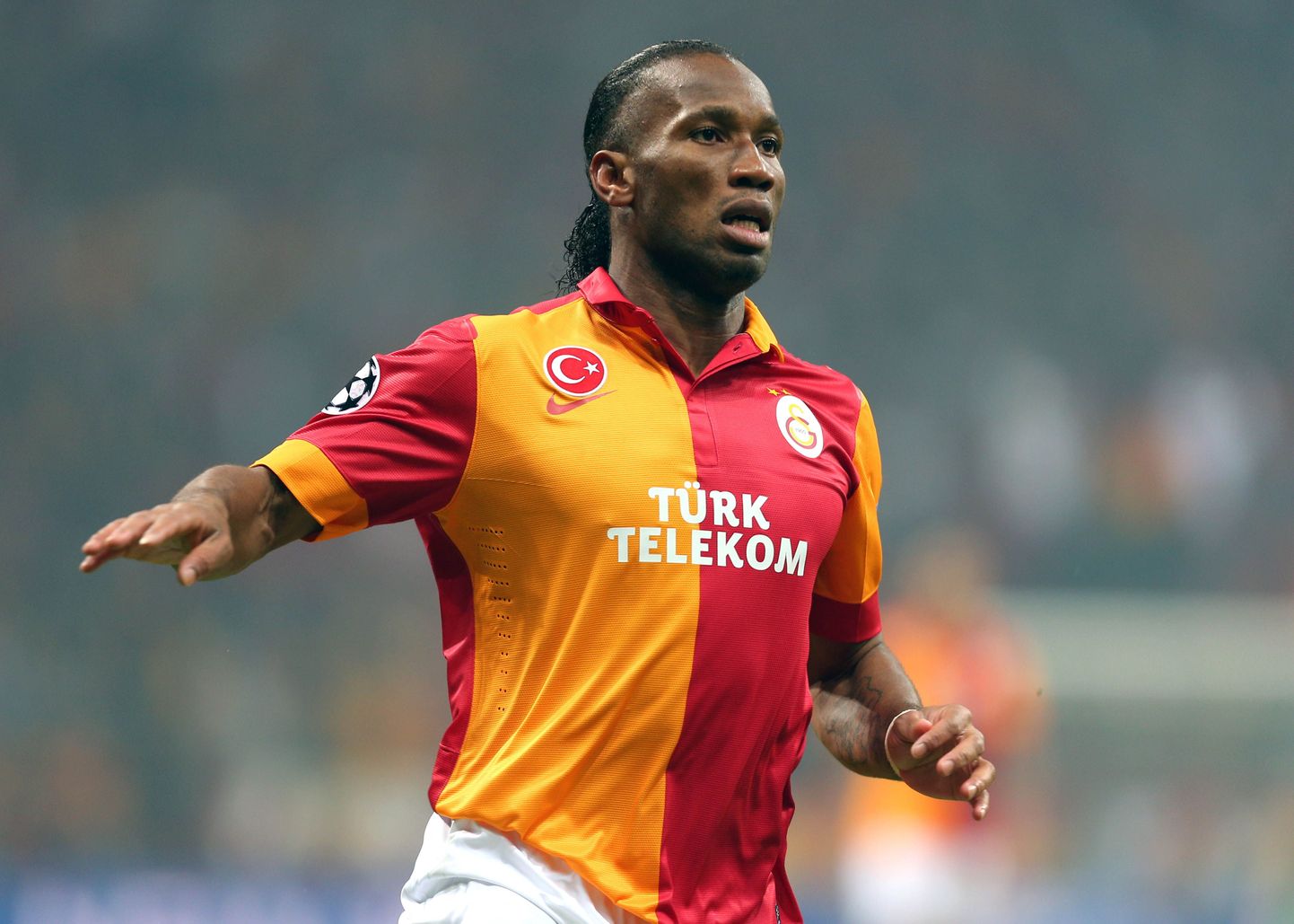Didier Drogba Galatasaray särgis.