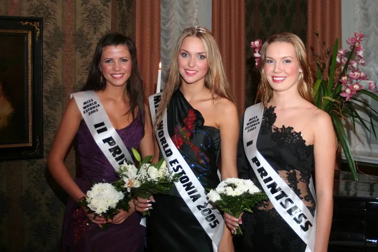 «Missid 2005» esikolmik: Angelica, Laura ja Kadri.