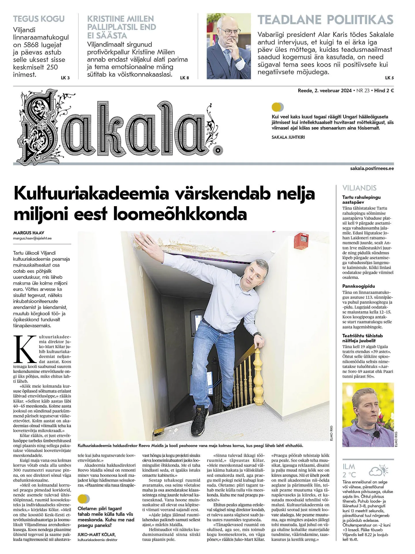 Esimene uue kujundusega number ilmus 2. jaanuaril.