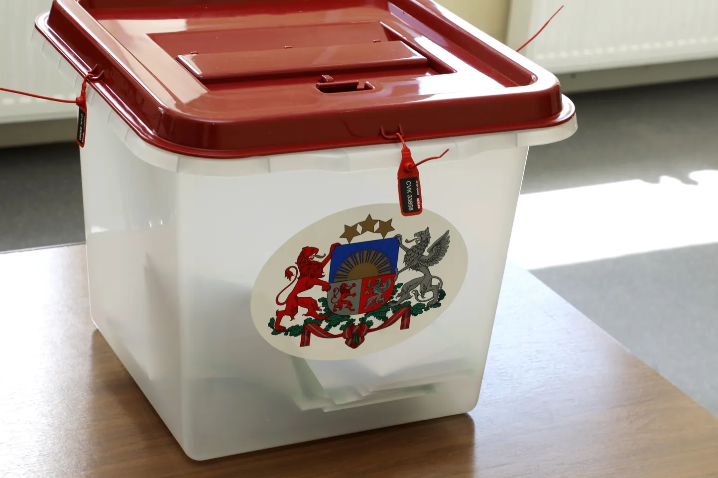 854.vēlēšanu iecirknī Virbu pagastā notiek Talsu novada pašvaldības vēlēšanas.