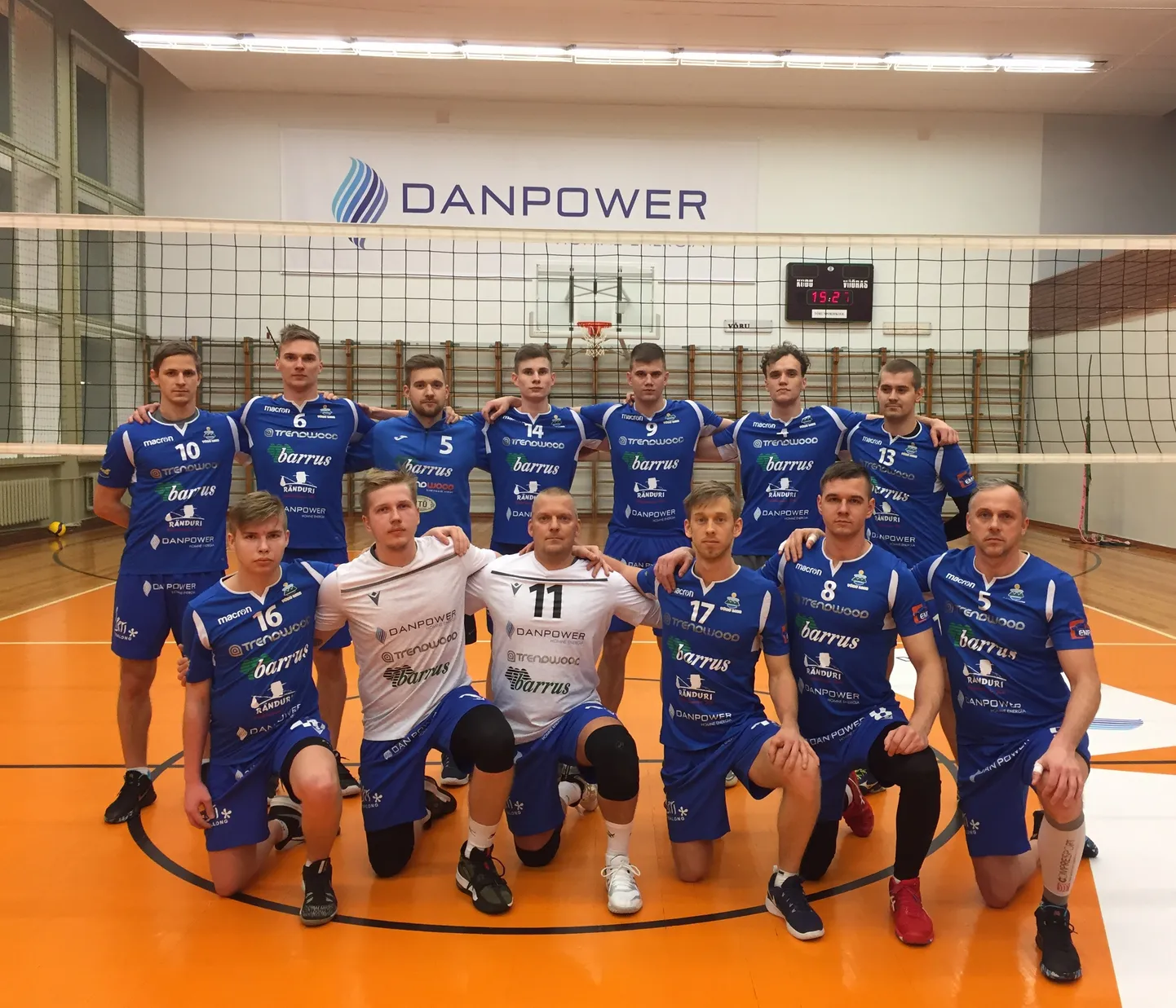 Võru võrkpallimeeskond.