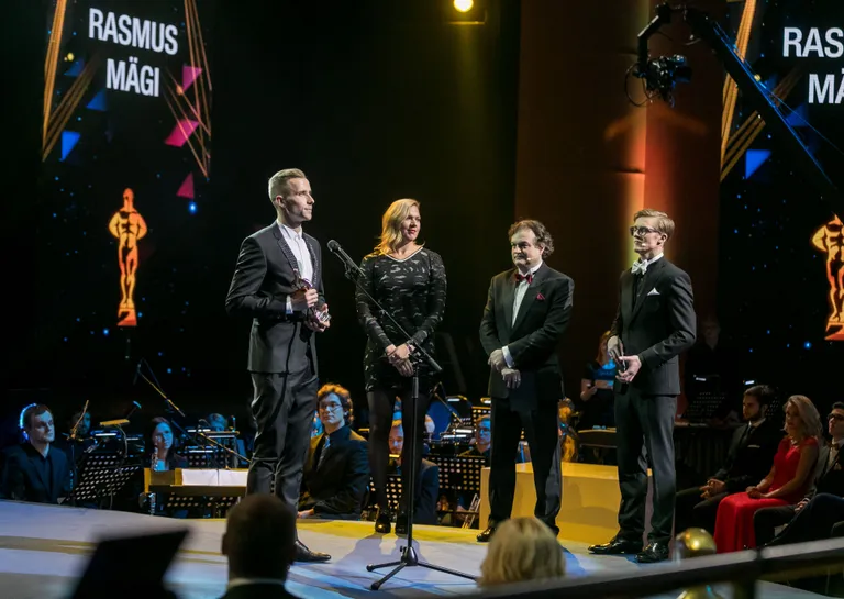 Eesti spordiaasta tähtede gala 2016. Aasta Meessportlane 2016 on Rasmus Mägi