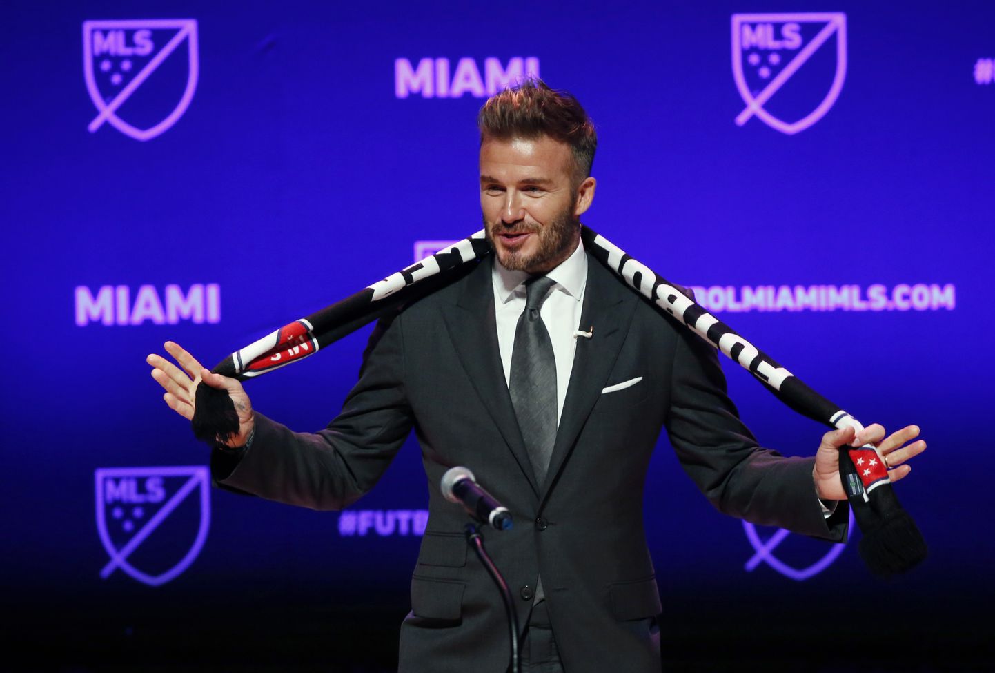 Endine tippmängija, superstaar David Beckham on jalgpalliklubi Miami Interi üks suuromanikke.