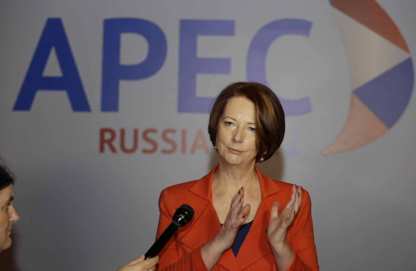 Austraalia peaminister Julia Gillard Vladivostokis eile.