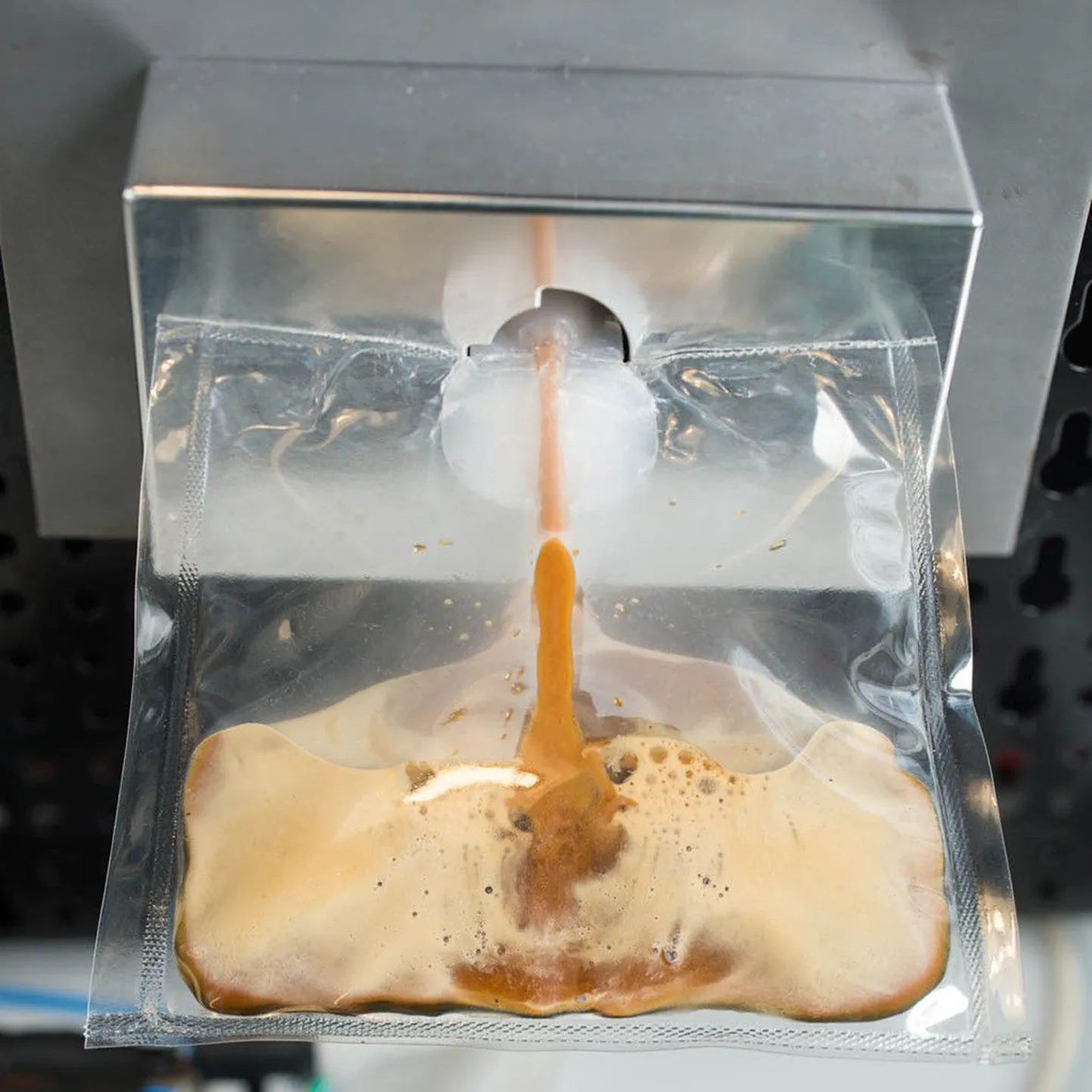 ISSpresso masina prototüüp, mida Argotec hetkel testib.