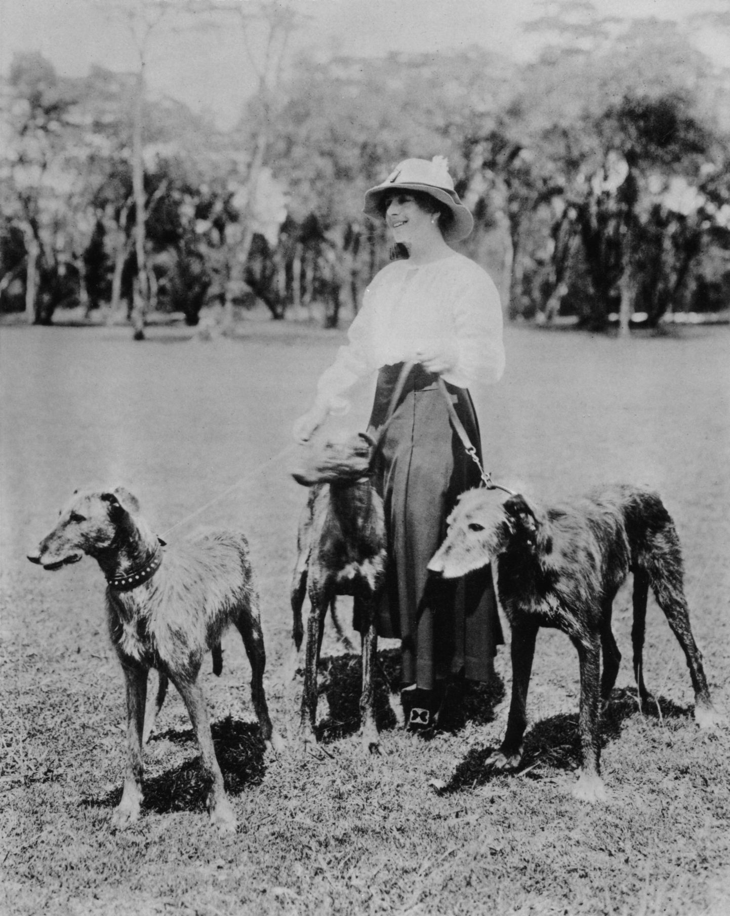 Karen Blixen (Karen Christentze Dinesen) 1918. aastal Aafrikas.