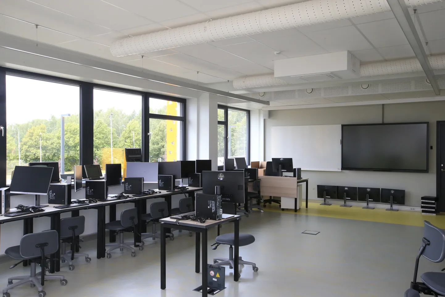 Arvutiõpetuse klass.