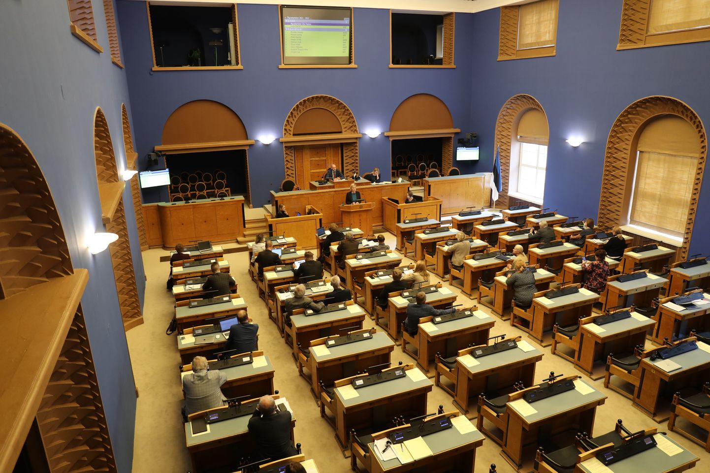 Riigikogu istungisaal