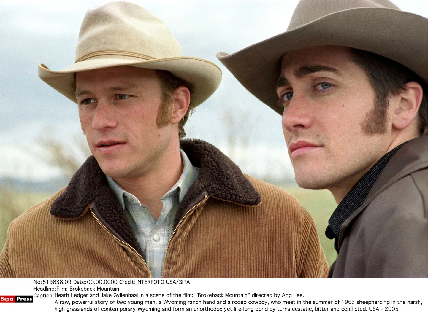 Heath Ledger ja Jake Gyllenhaal filmis "Brokeback Mountain"