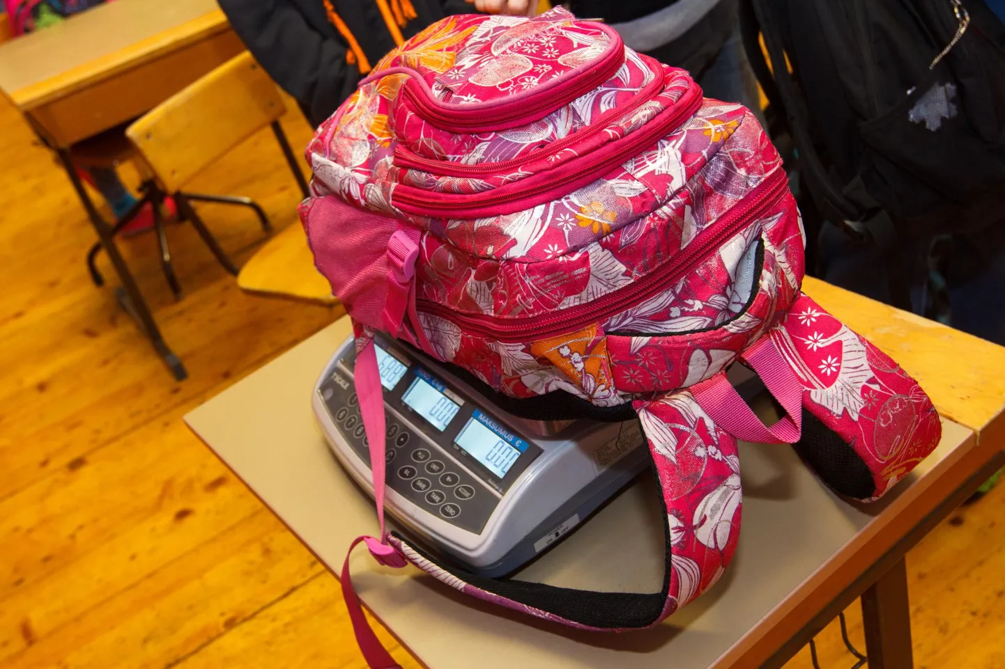 Algklassilapse ranits ei tohiks kaaluda üle kolme kilogrammi.