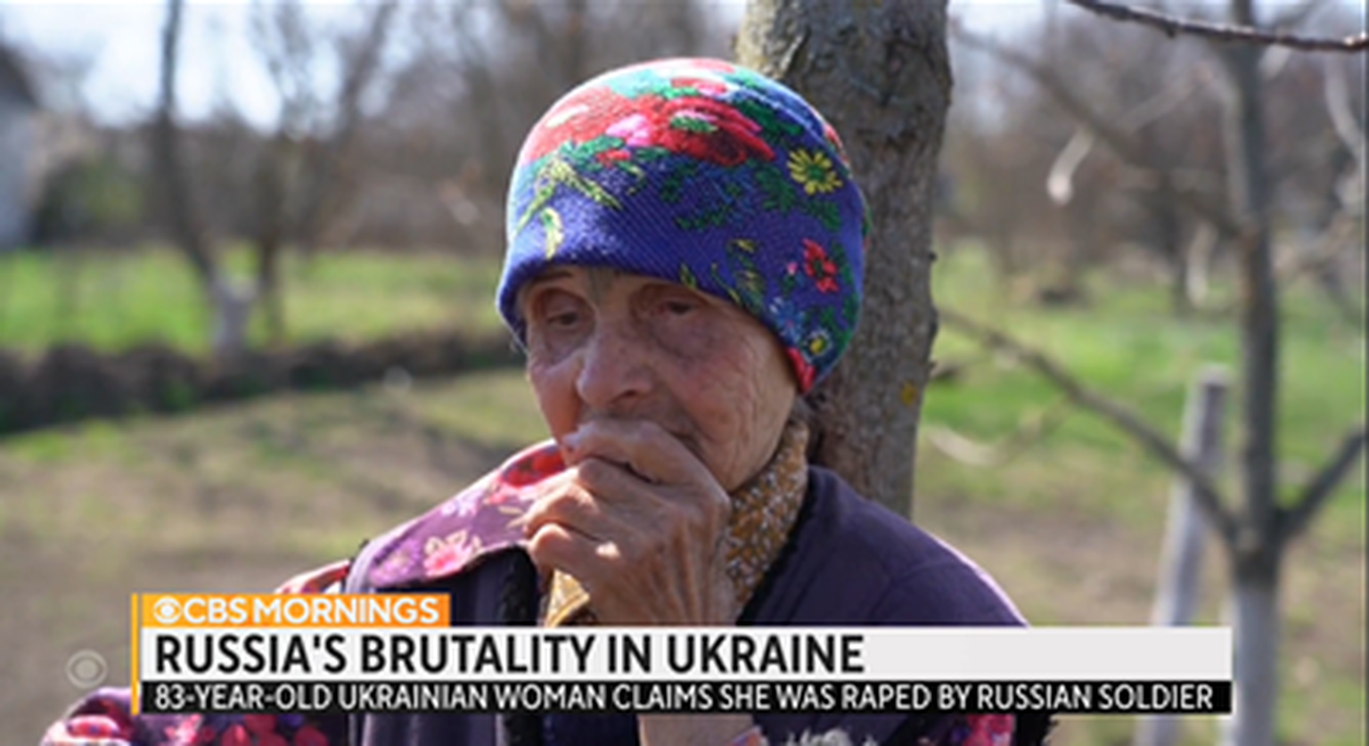 83 gadus vecā ukrainiete Vera