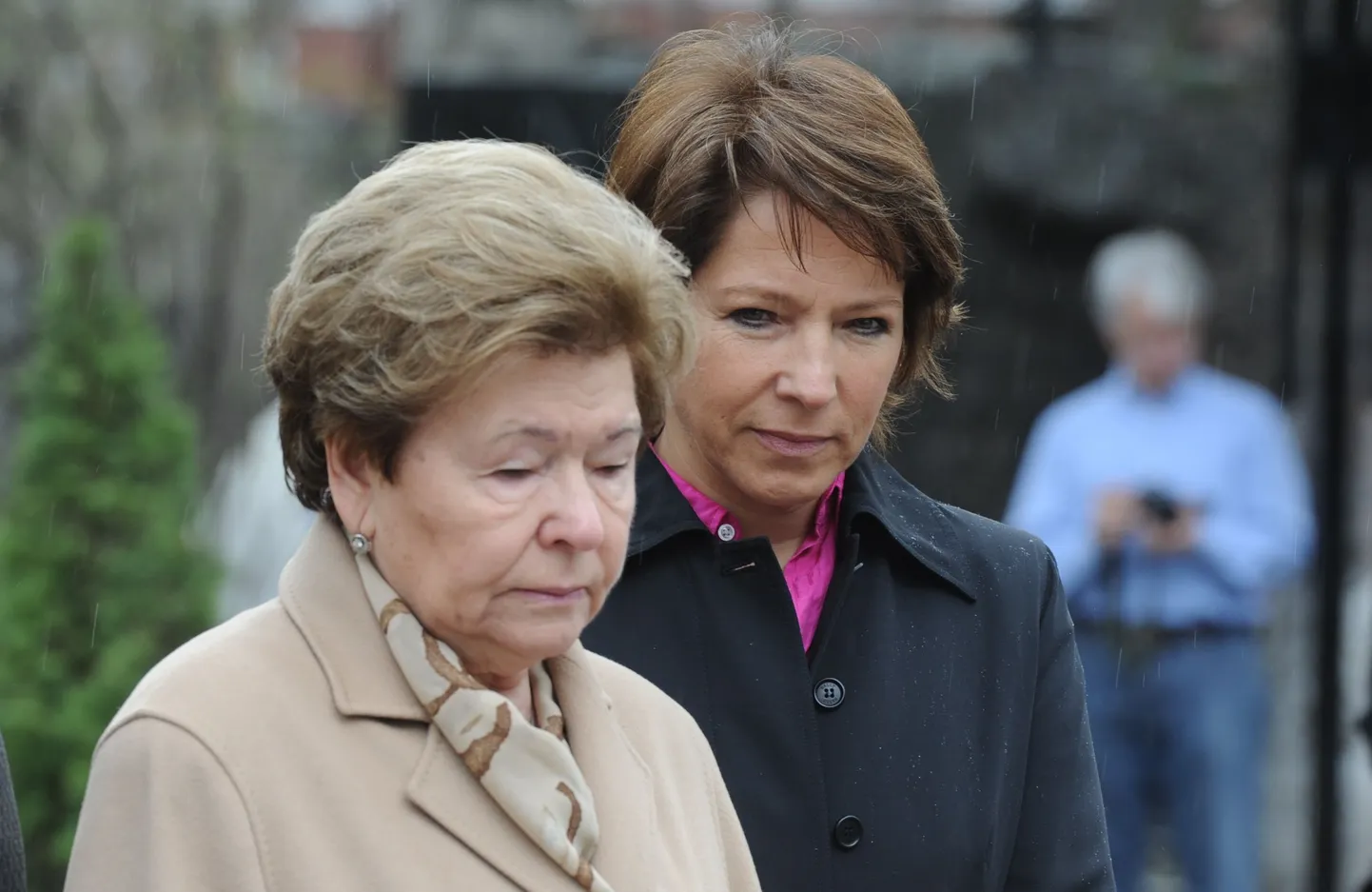 Boriss Jeltsini lesk Naina Jeltsina koos tütre Tatjanaga aprillis 2012.