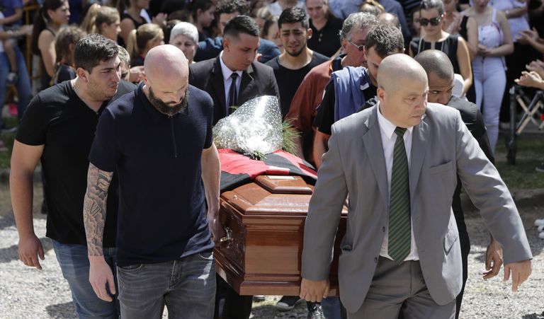 Похороны Эмилиано Салы