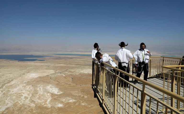 Iisraeli Masada kindluse vaateplatvorm
