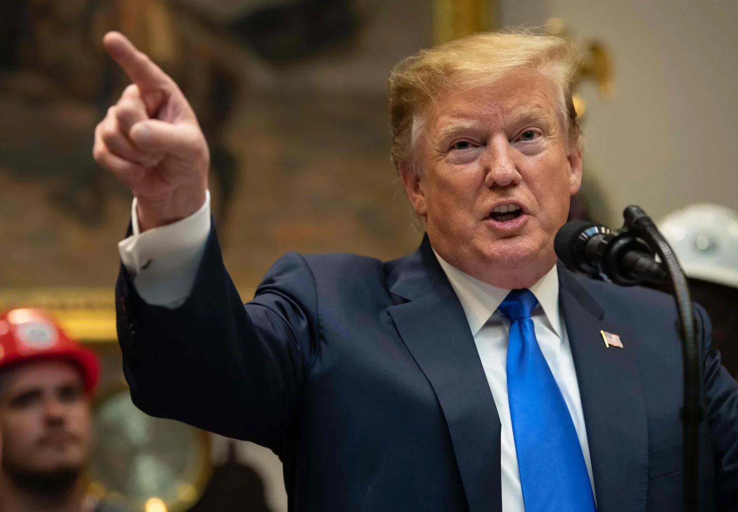 USA president Donald Trump.