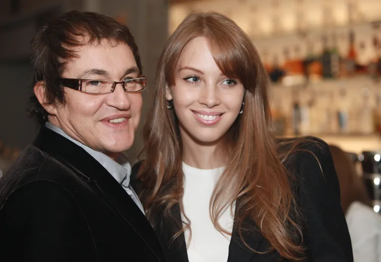 Дмитрий Дибров с супругой Полиной