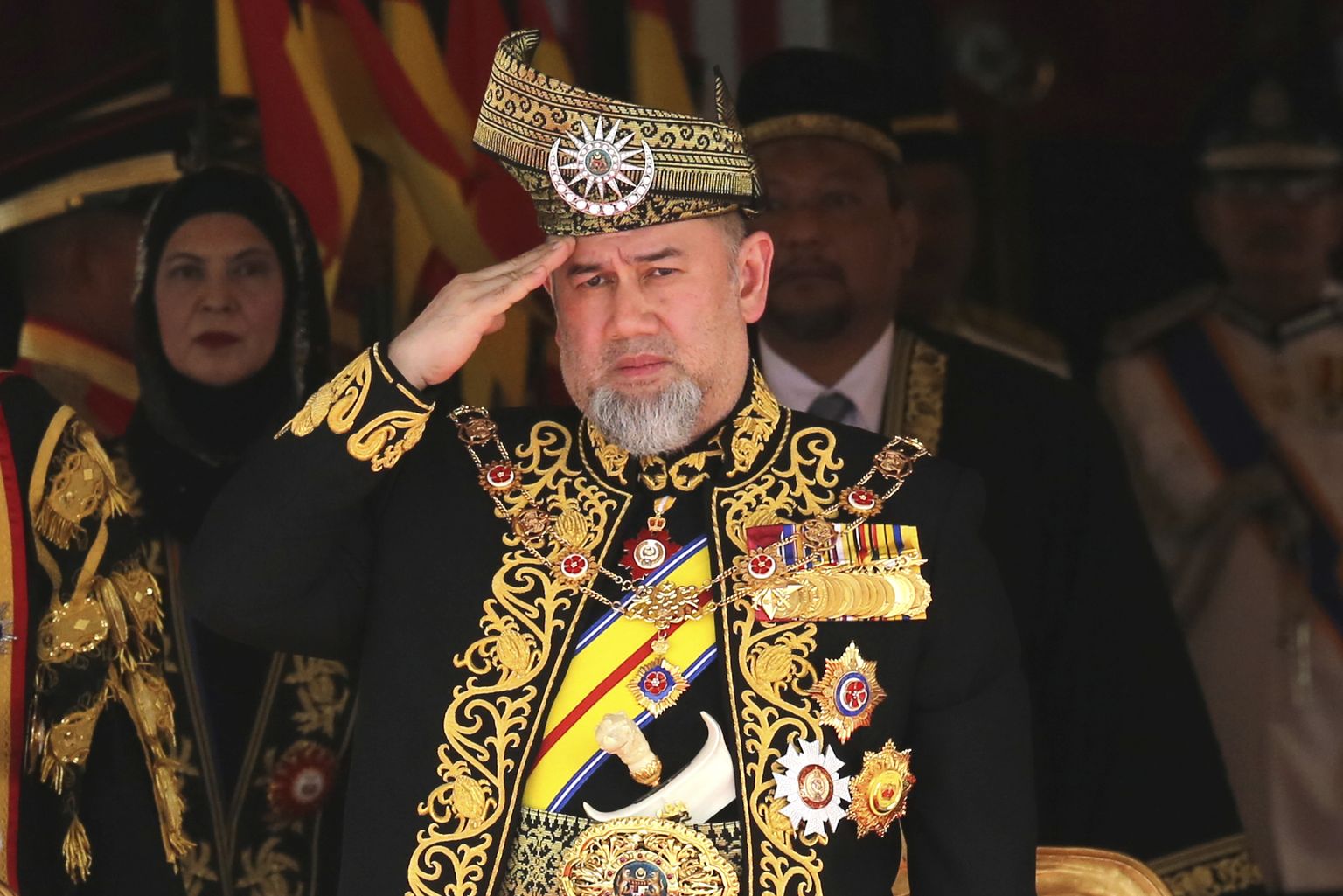 Malaisia kuningas Muhammad V 2018