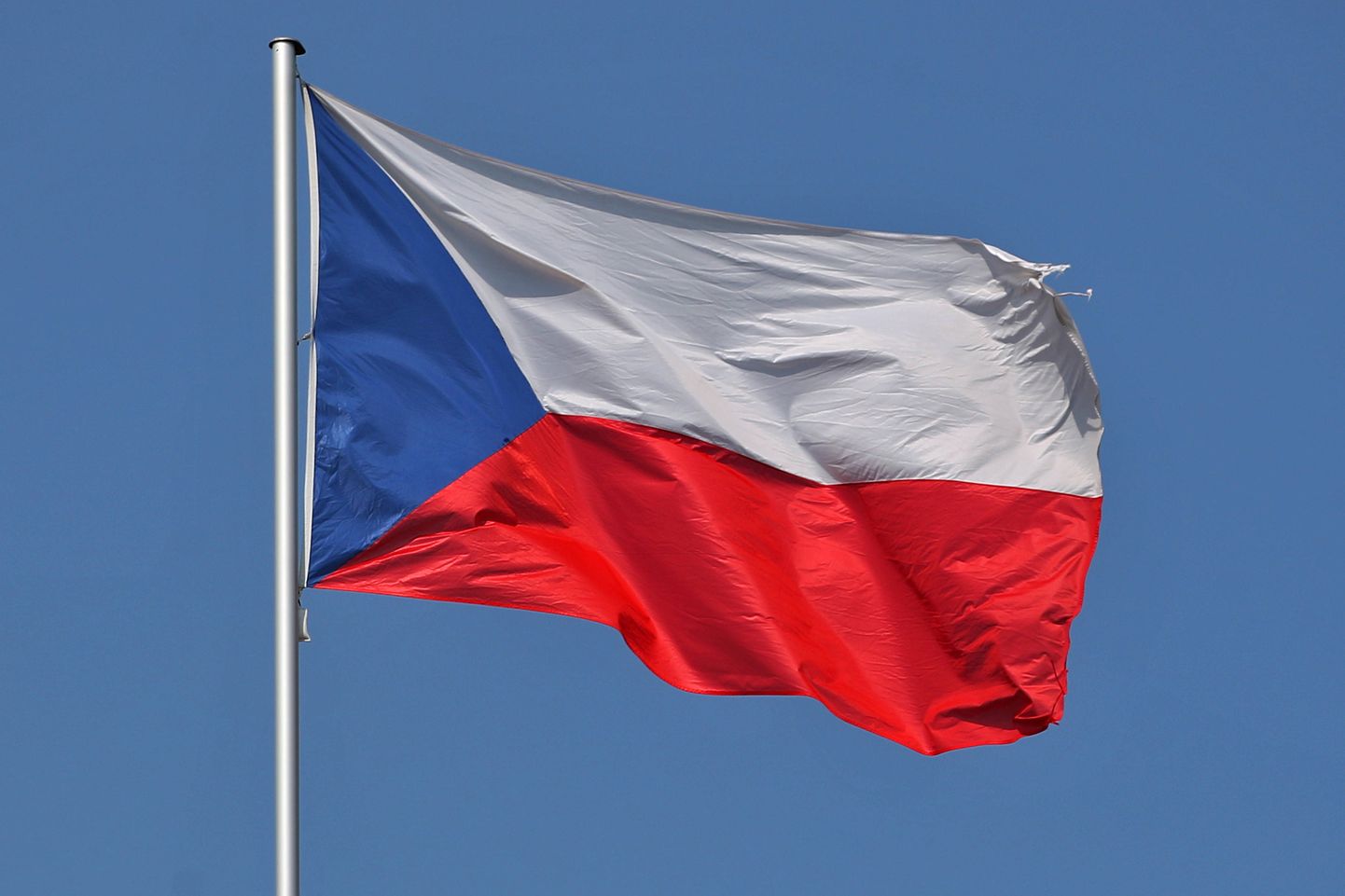 Tšehhi Vabariigi lipp.