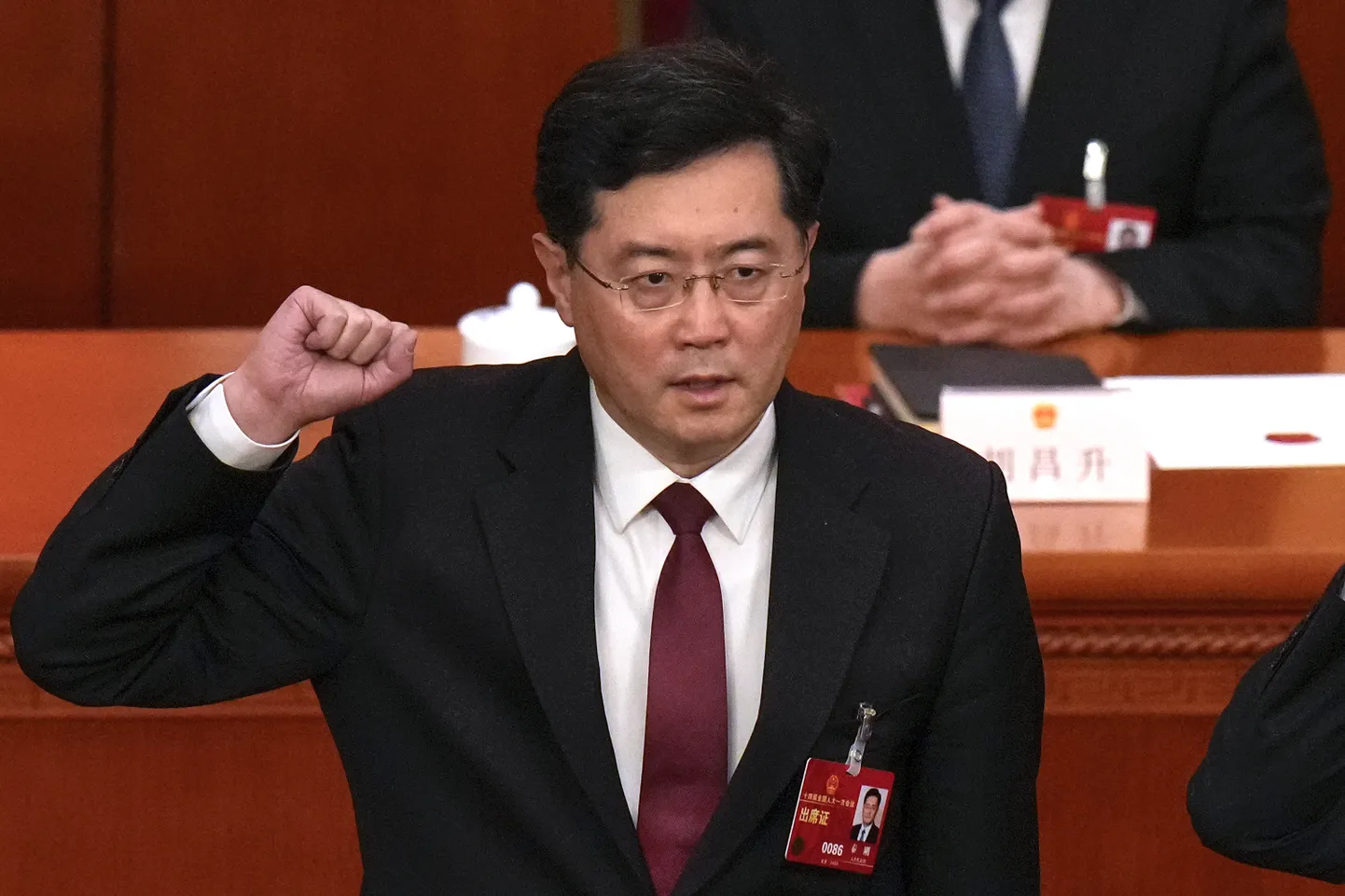 Бывший министр иностранных дел Китая Цинь Ган