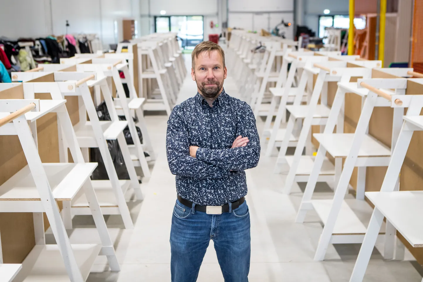 OOTAB KAUPA JA MÜÜGIMELU: Peter Mustonen usub, et moodne kirbuturg kujuneb saarlaste hulgas populaarseks kohaks.