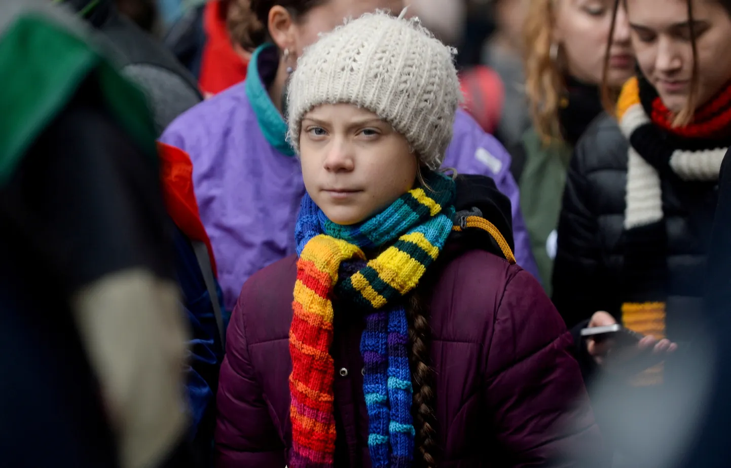 Greta Thunberg.
