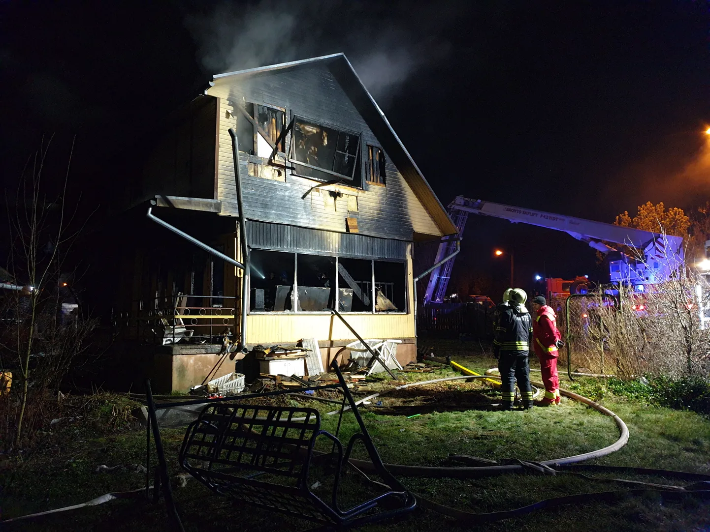 Tartu Ihaste linnajao traagiline majapõleng, milles hukkus viieliikmeline perekond.