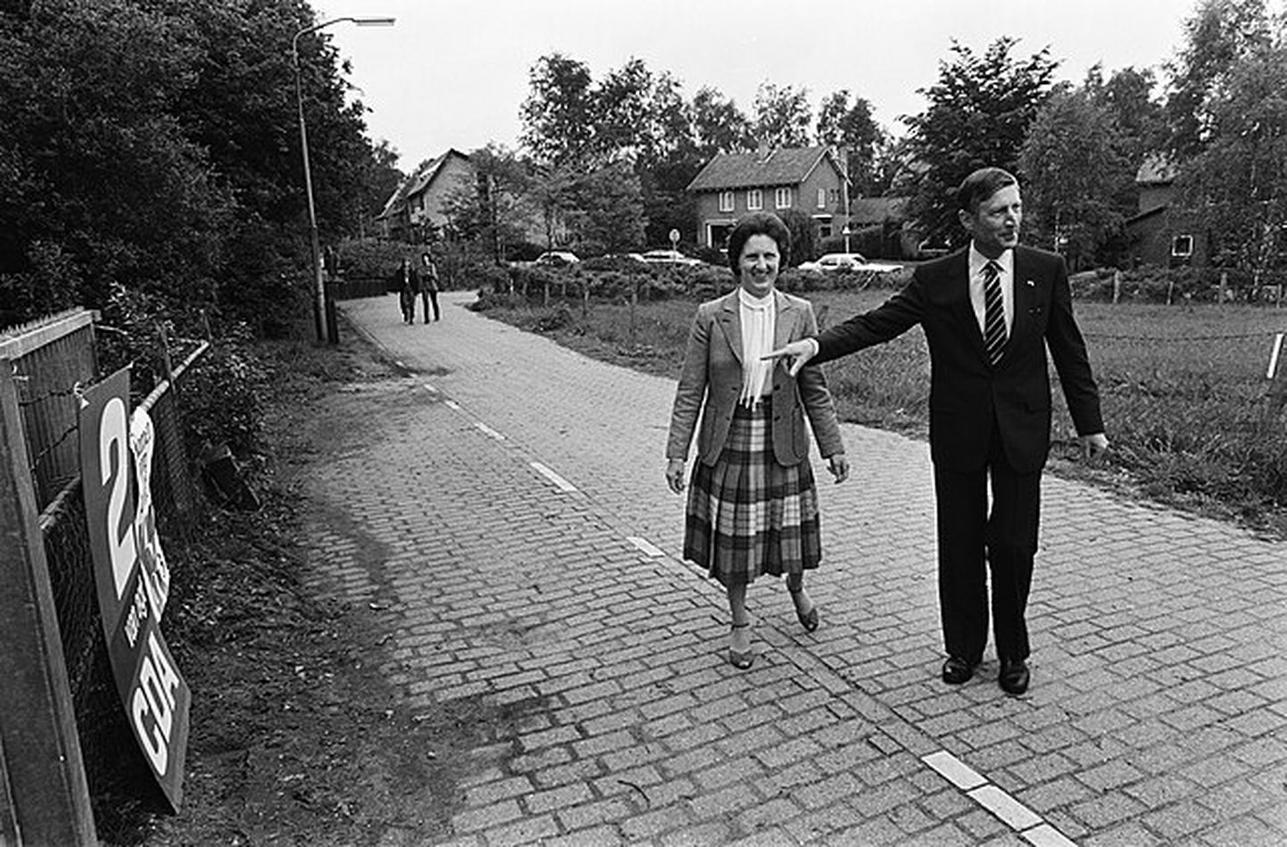 Dries van Agt abikaasaga 1981. aastal.