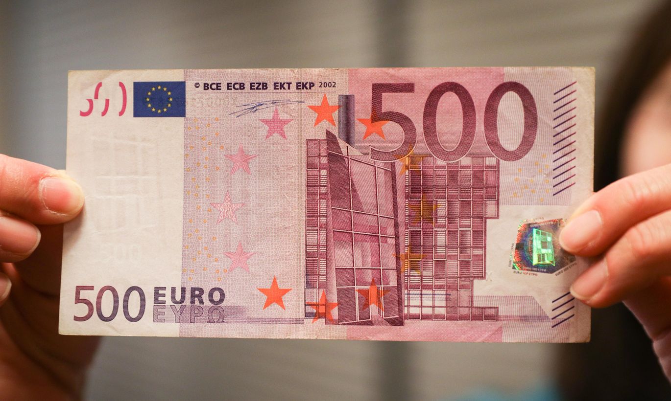 Купюры евро номиналы
