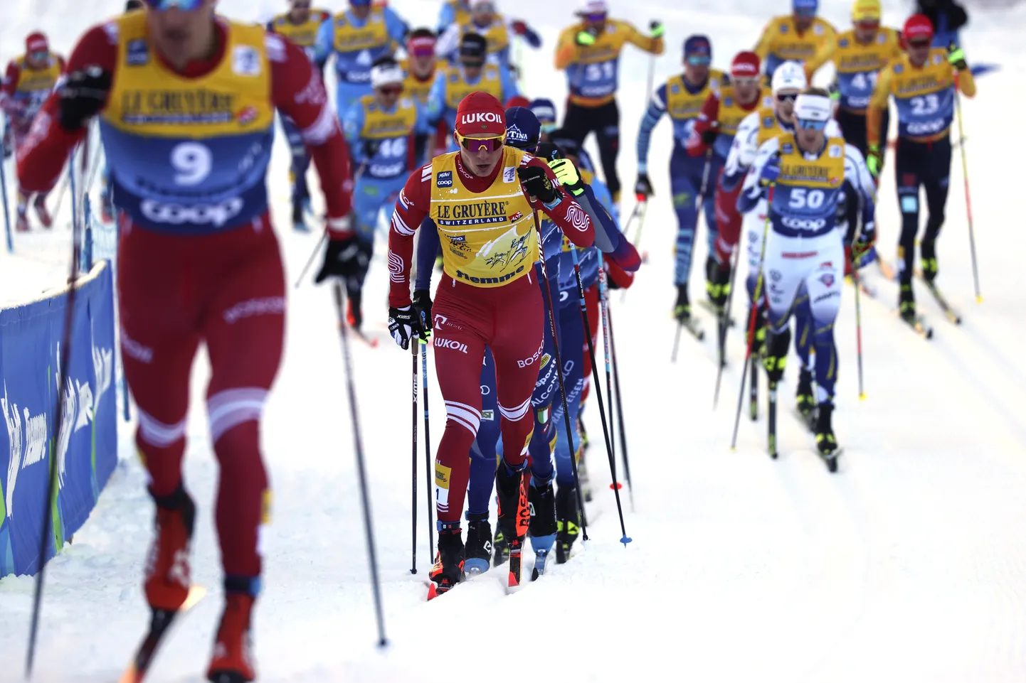 Suusatajad Tour de Skil.