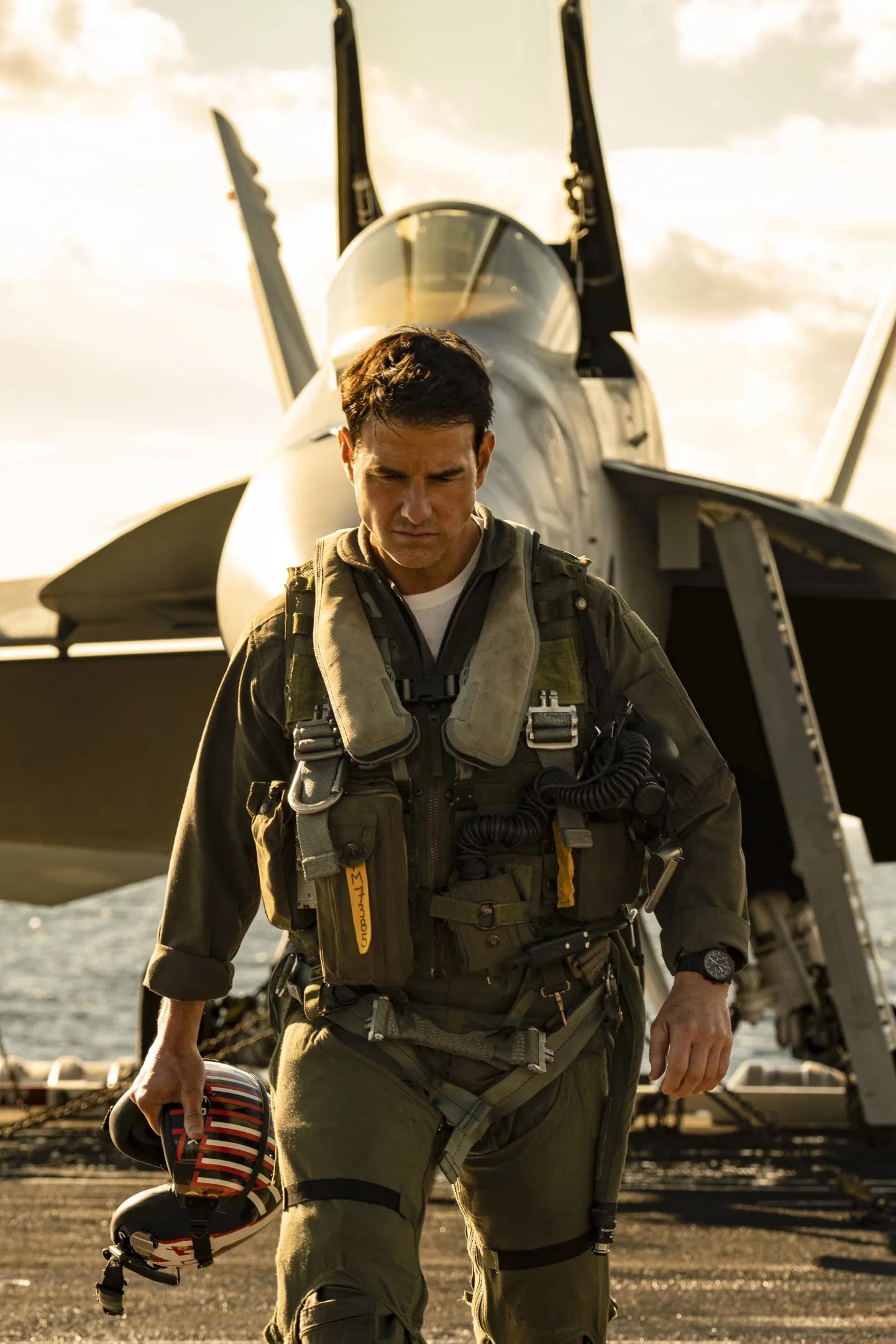 Tom Cruise Pete «Maverick» Mitchellina filmis «Top Gun: Maverick»