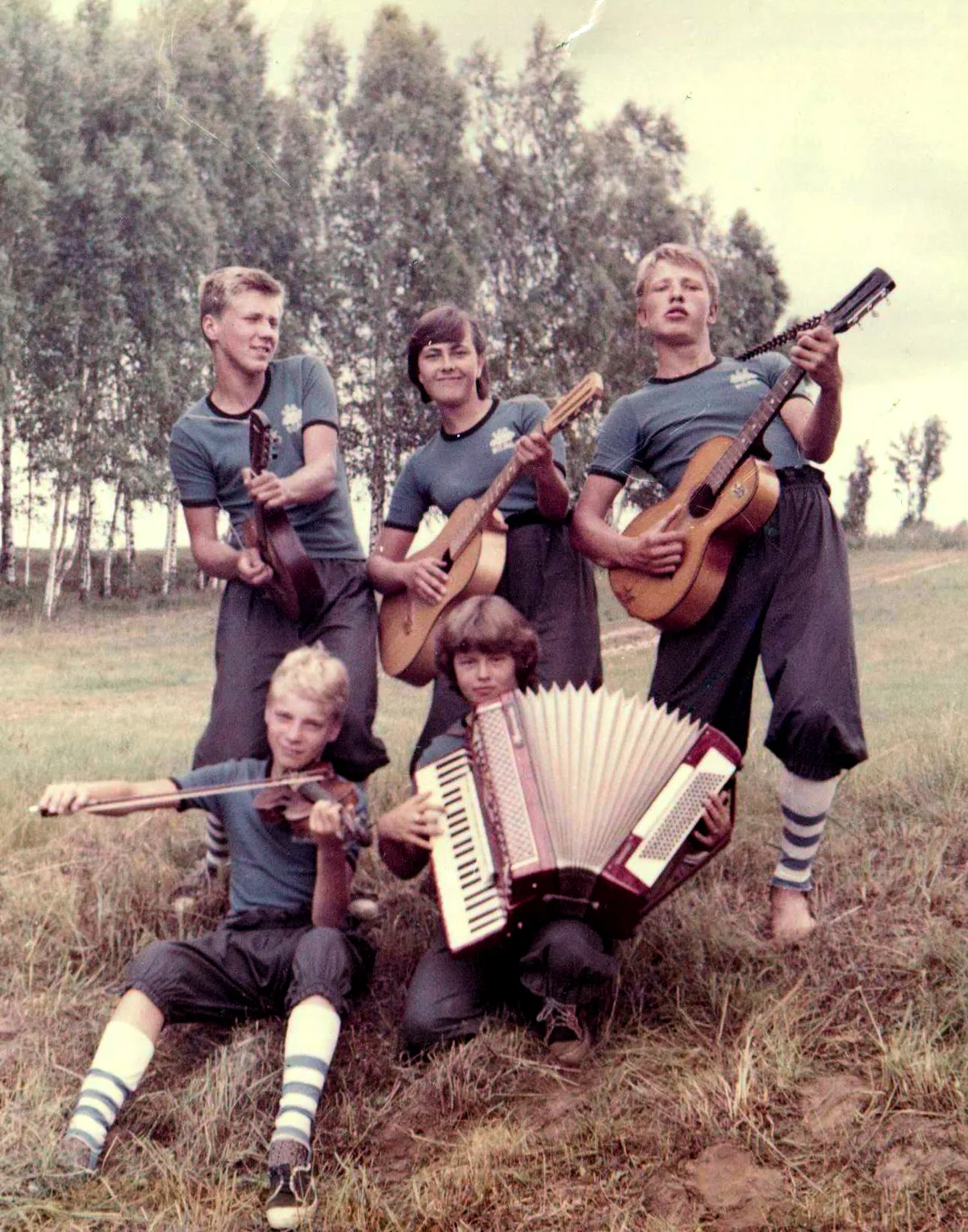 MALEVA bändis 1982.