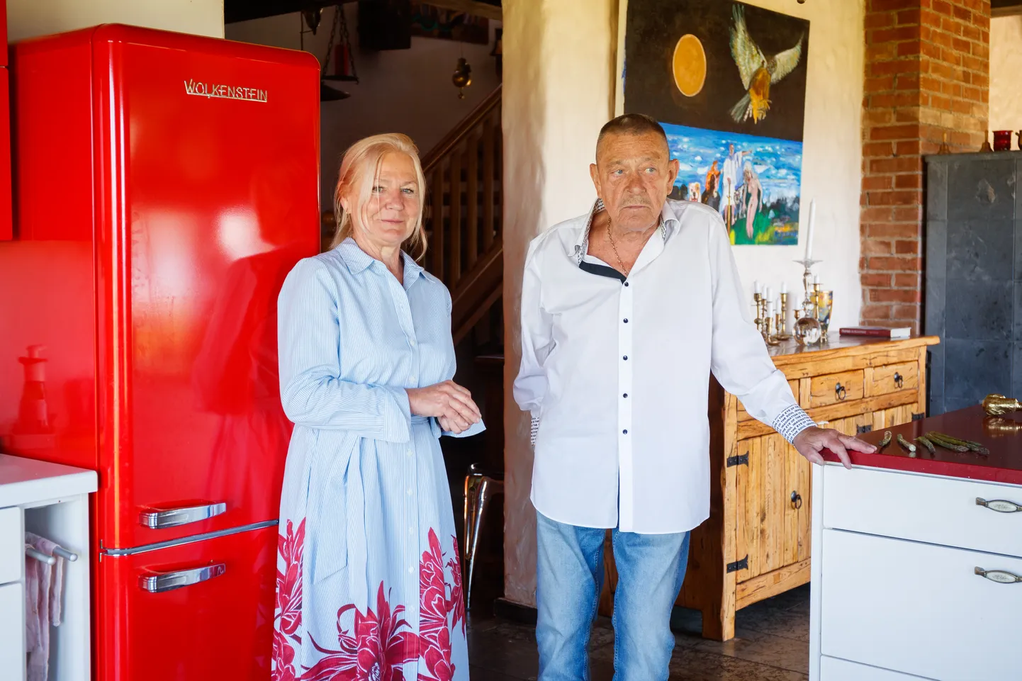 Jaan ja Merrit Kiho kodurestoranis MerMer tänavu juunis.