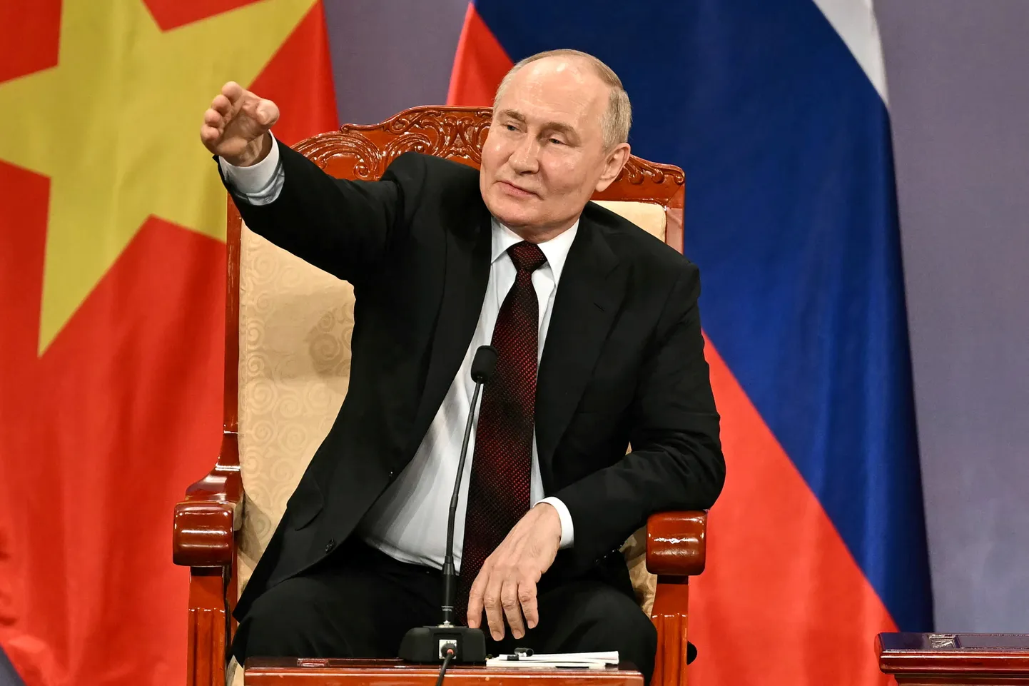 Российский диктатор Владимир Путин