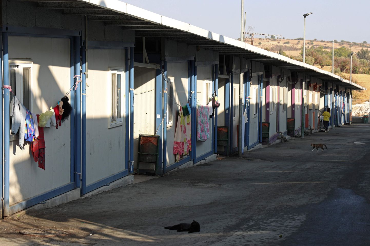 Asüülitaotlejate keskus Küprosel.