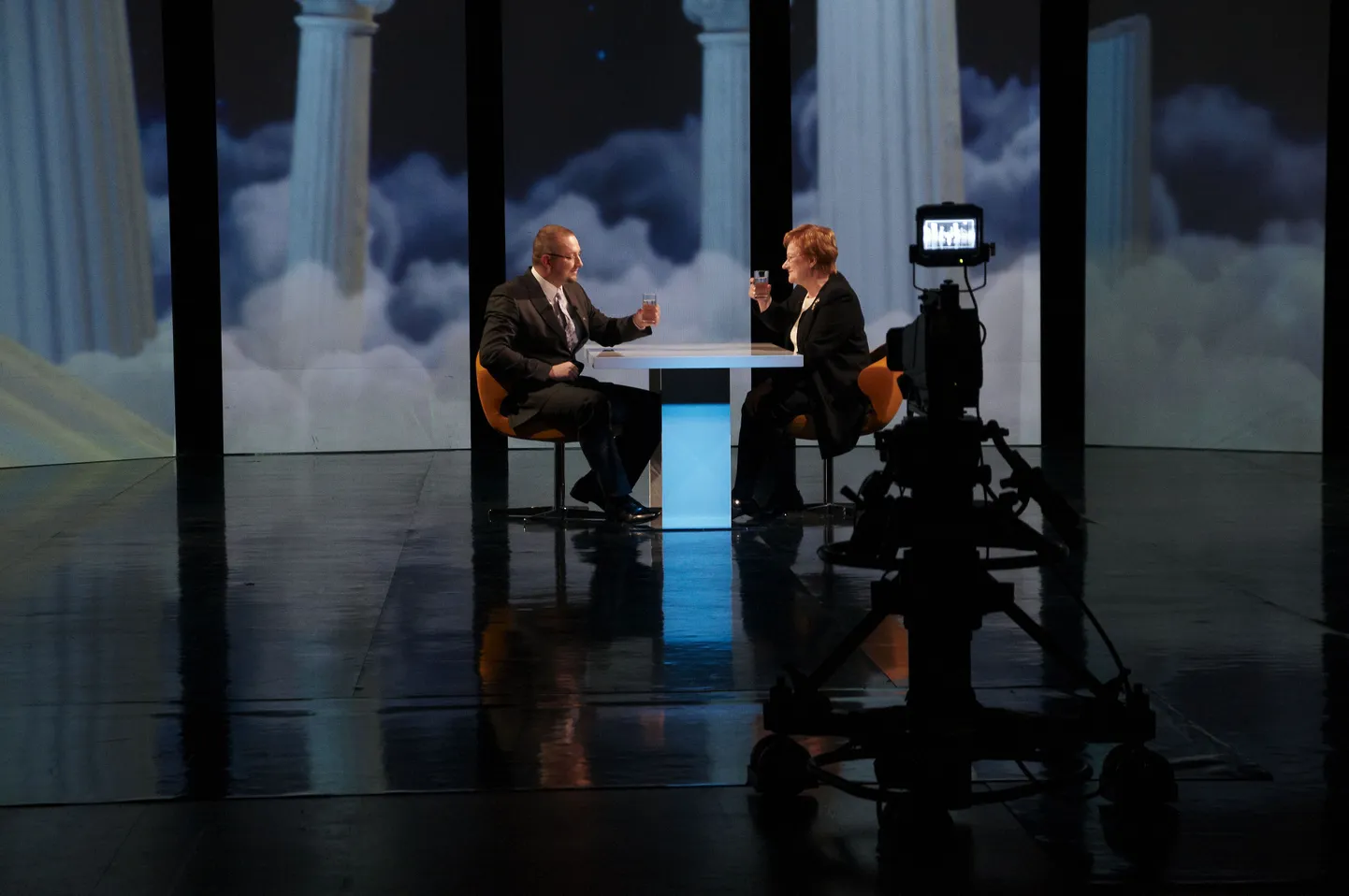 Tarja Halonen ETV saates «Kahekõne».