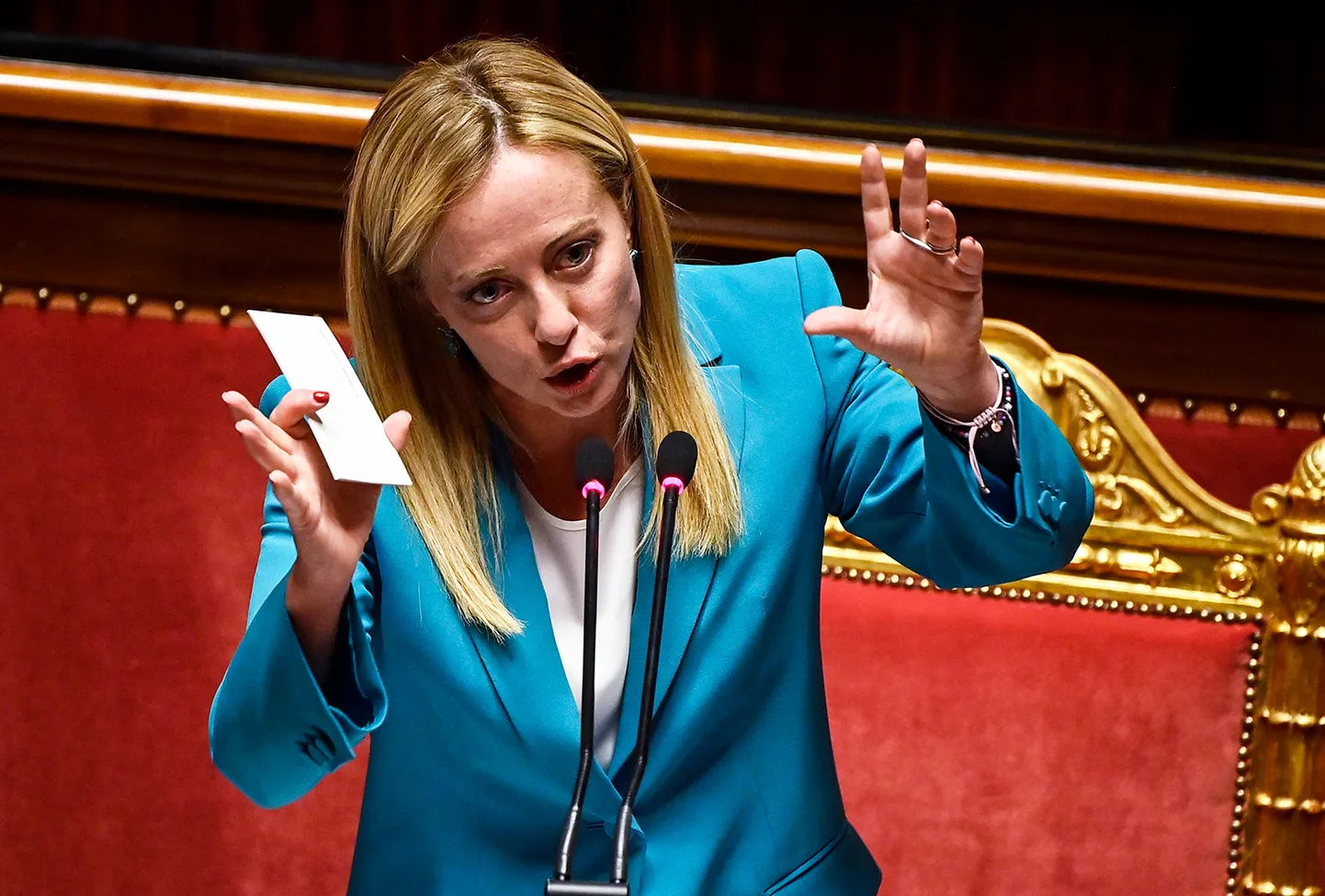 Itālijas premjerministre Džordžija Meloni