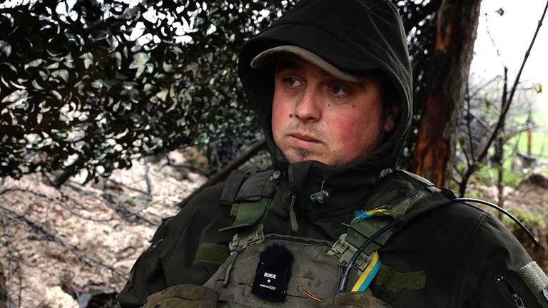 Украинский солдат.