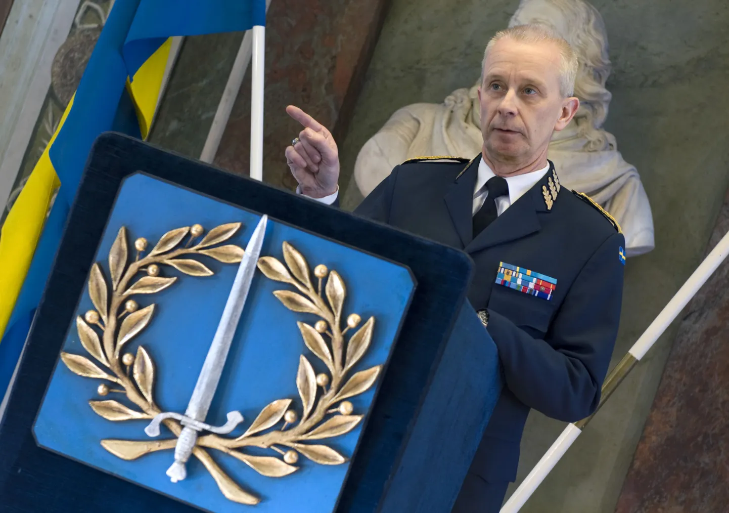 Rootsi kaitseväe juhataja Sverker Göranson