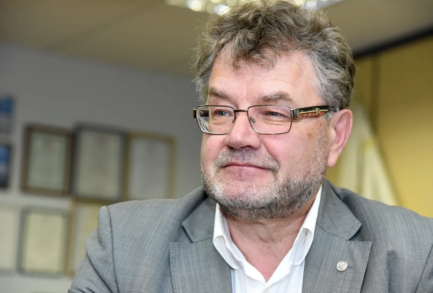 Autopārvadātāju asociācijas "Latvijas auto" prezidents Valdis Trēziņš.