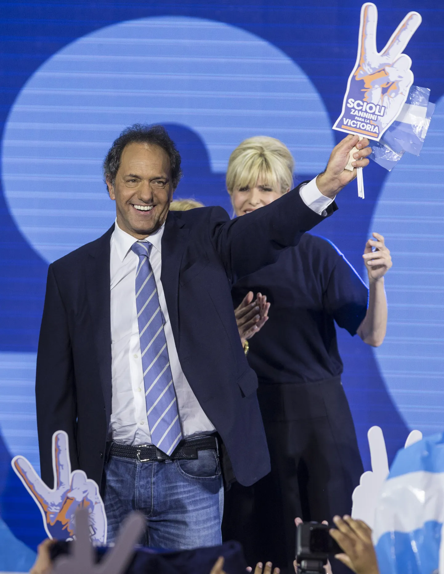 Argentina presidendikandidaatide eelvalimised võitnud Daniel Scioli