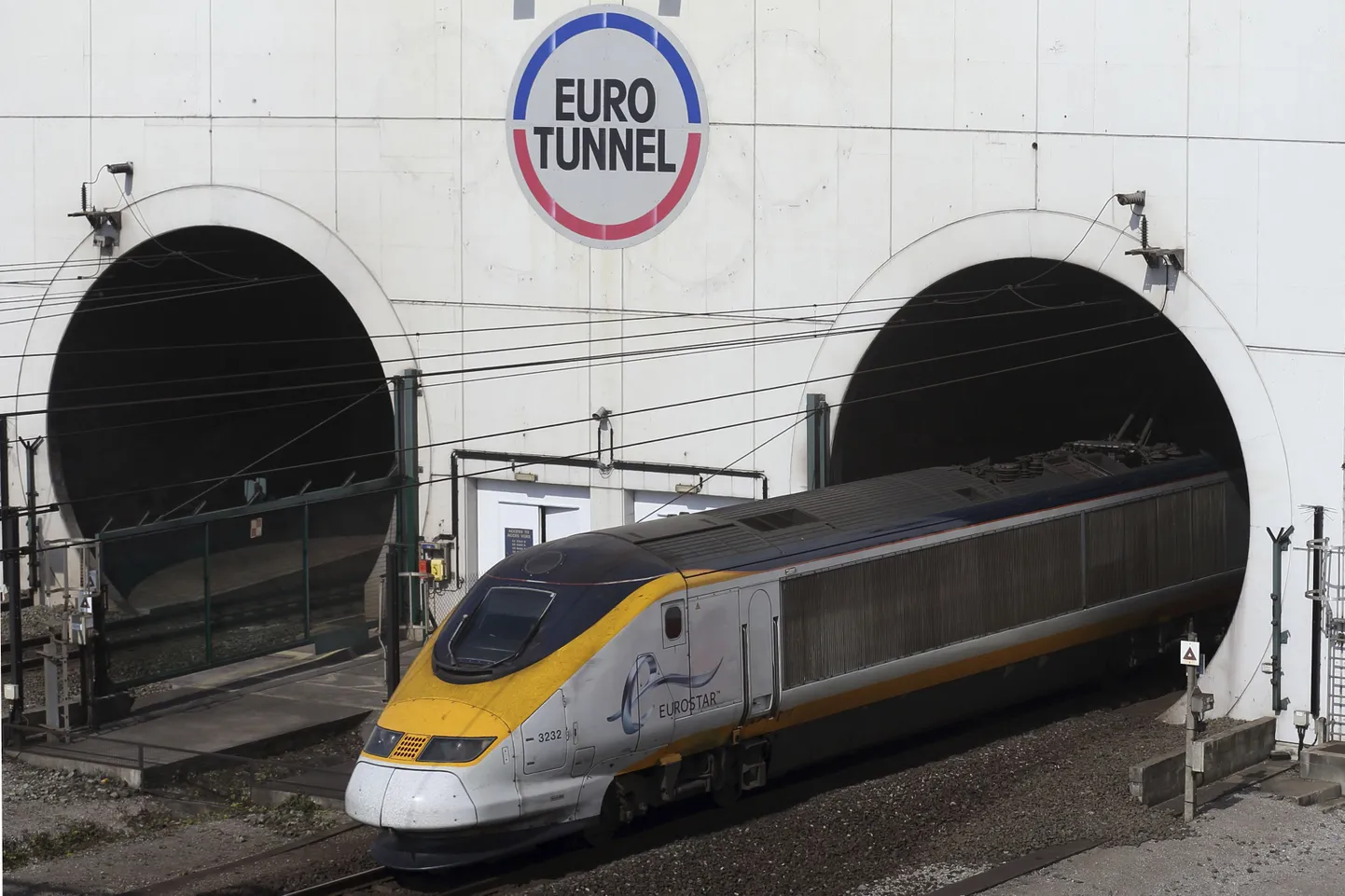 Eurotunnel Prantsuiamaa poolel.