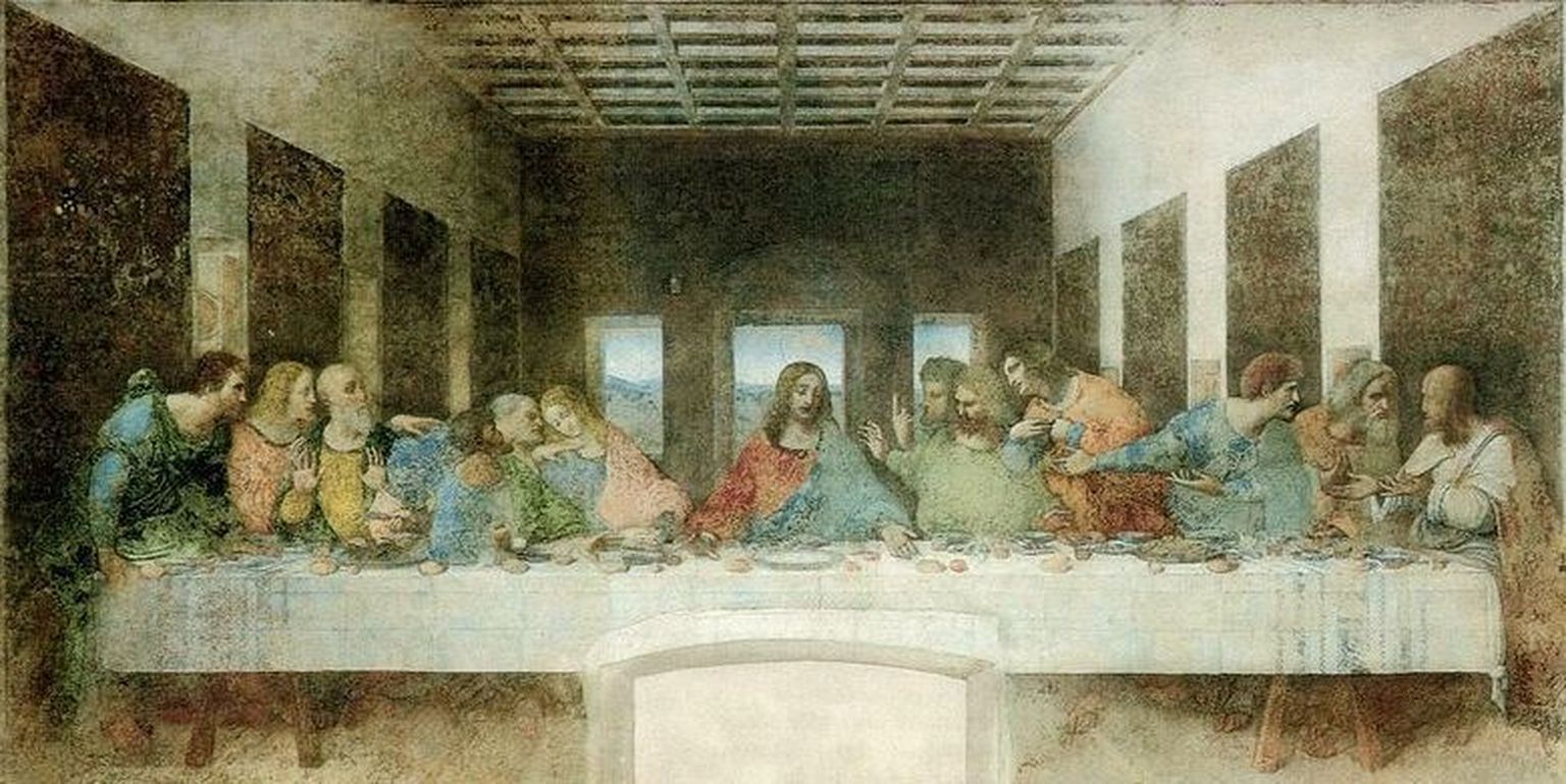 Leonardo da Vinci «Püha õhtusöömaaeg»