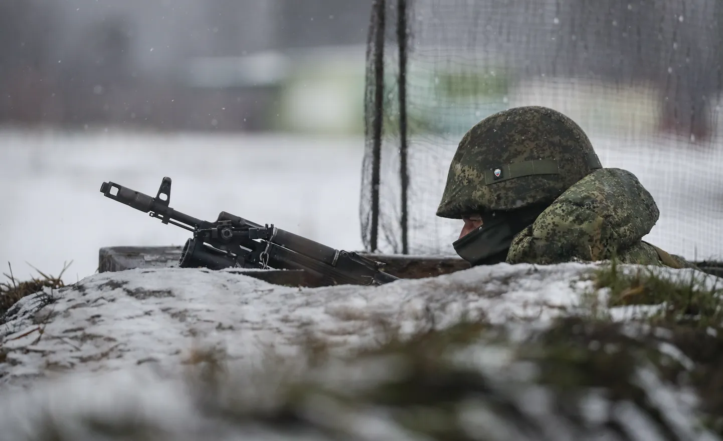 Российский военнослужащий. Иллюстративное фото