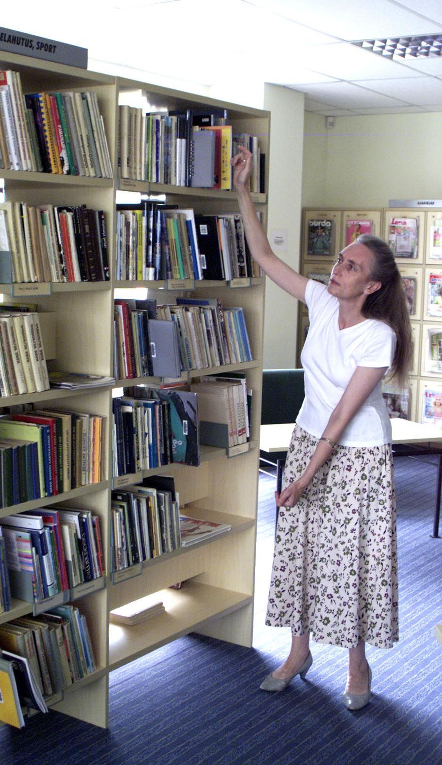 Järvamaa keskraamatukogu pearaamatukoguhoidja Eha Palmi sõnul oli märtsis nende külastatavus suur.