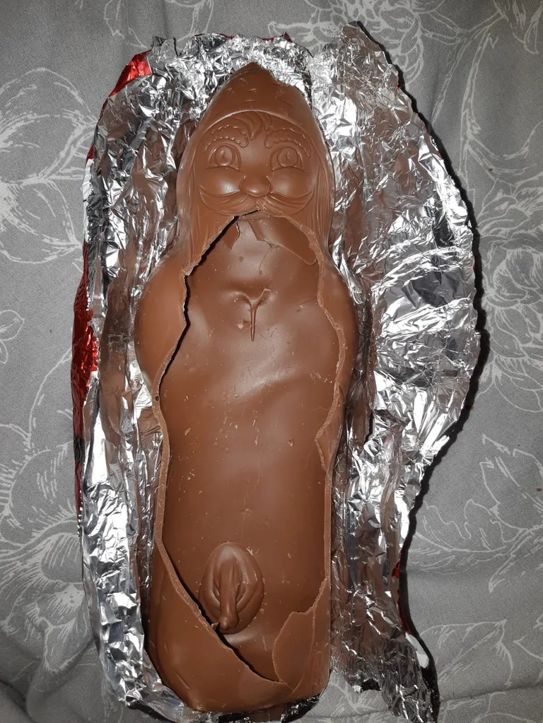 Šokolaadist jõulumees.